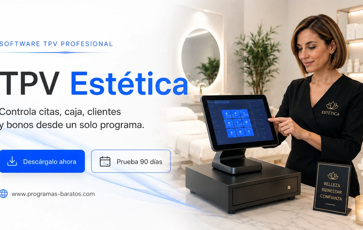 TPV para Estética y SPA: software de gestión para spa, balneario urbano y bienestar